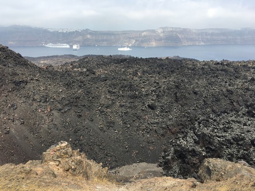 santorini volcano